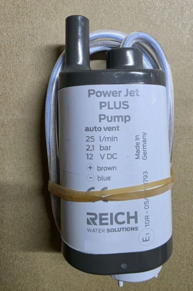 Насос погружной Reich Power Jet Plus, 25л/мин, 2,1bar, 12В